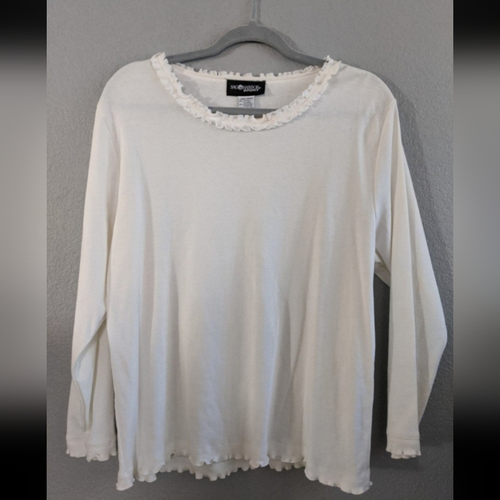 Vintage Retro Fall Ruffle Blouse Top Coquette Romantic Businesscasual